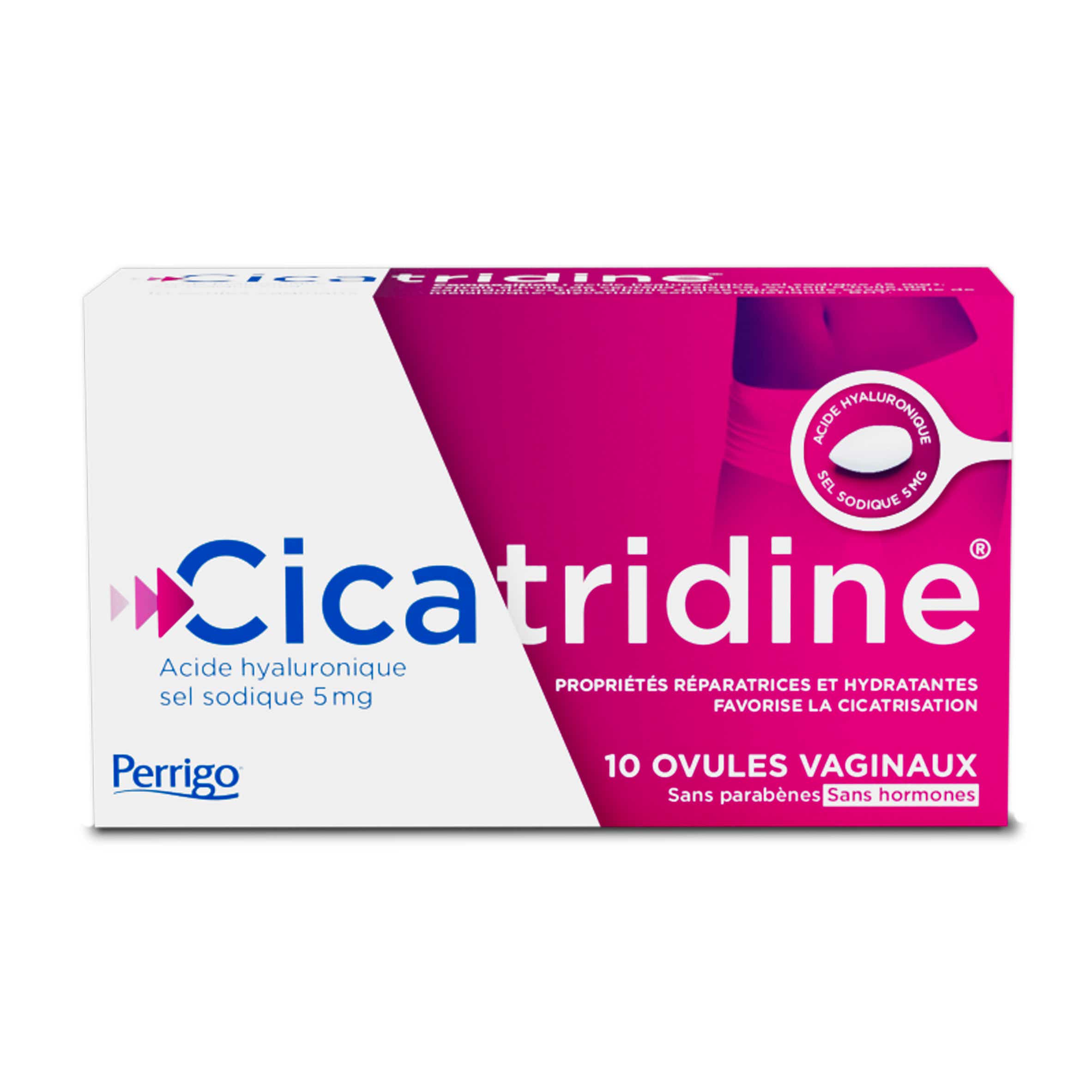 CICATRIDINE CICATRIDINE 10 OVULES VAGINAUX