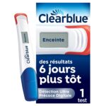 CLEARBLUE TEST DE GROSSESSE DIGITAL ULTRA PRECOCE 1 TEST