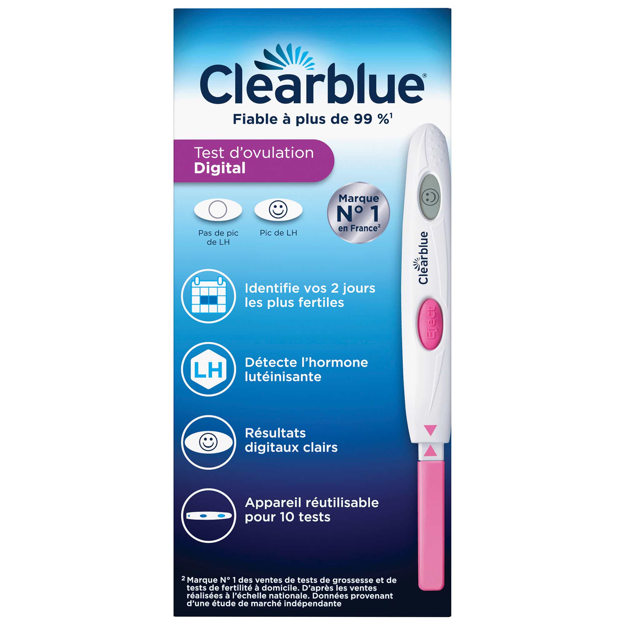 CLEARBLUE TEST OVULATION DIGITAL 10 TESTS