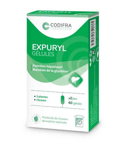 CODIFRA EXPURYL 60 GELULES
