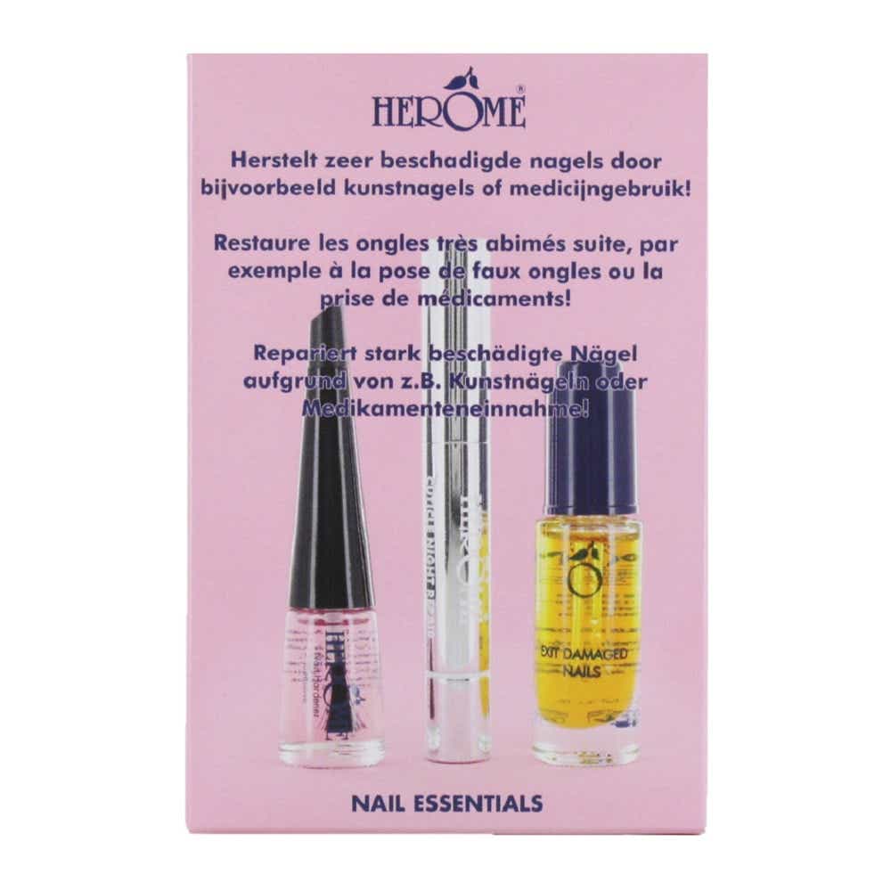 COFFRET SET APRES LA POSE D ONGLES EN GEL SOS REPARATEUR ONGLES ABIMES 7ML SOIN REGENERANT CUTICULES 1 3G DURCISSEUR DOUX 4ML