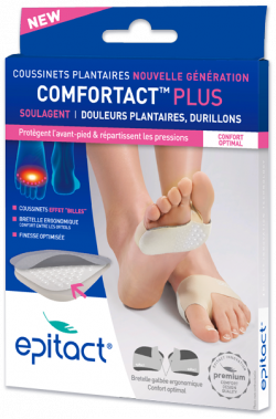 COMFORTACT PLUS COUSSINS PLANTAIRES DOULEURS PLANTAIRES DURILLONS TAILLE L 2 COUSSINS