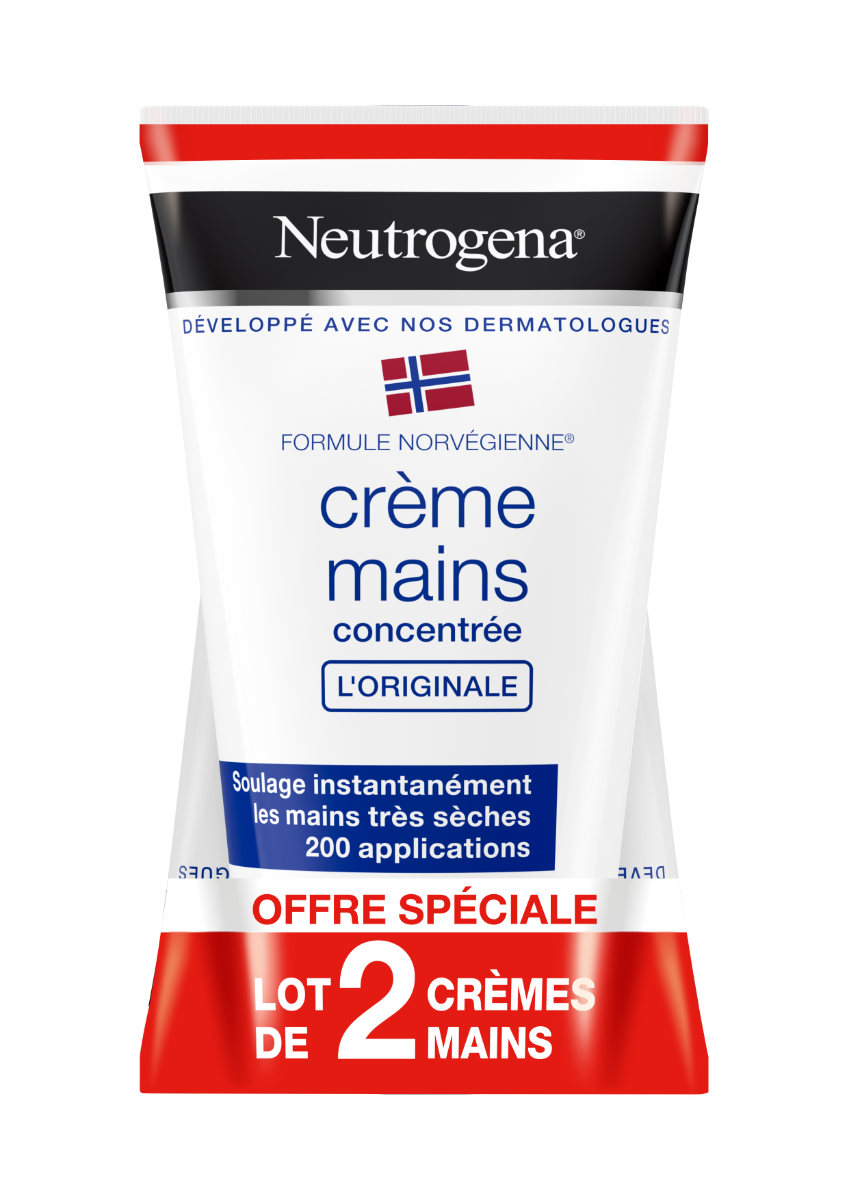 CREME MAINS HYDRATANTE CONCENTREE 2X50 ML