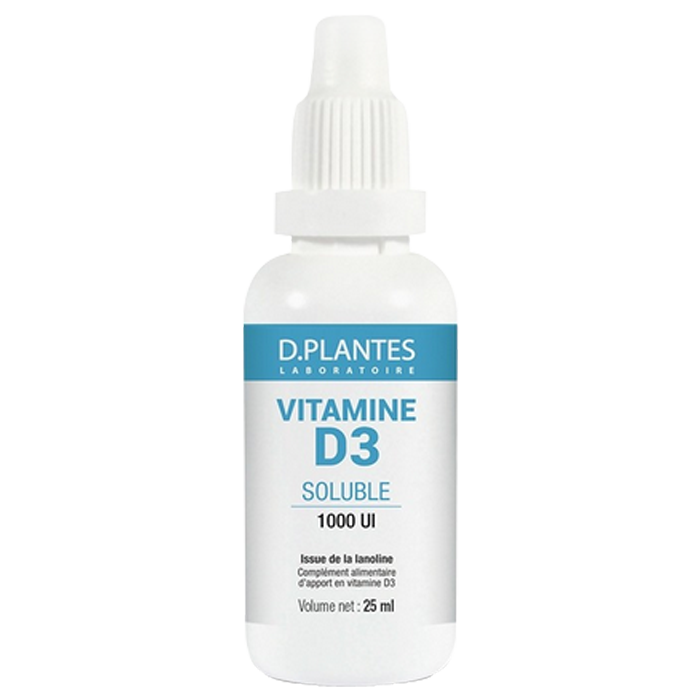D PLANTES VITAMINE D3 SOLUBLE 1000 UI 20ML