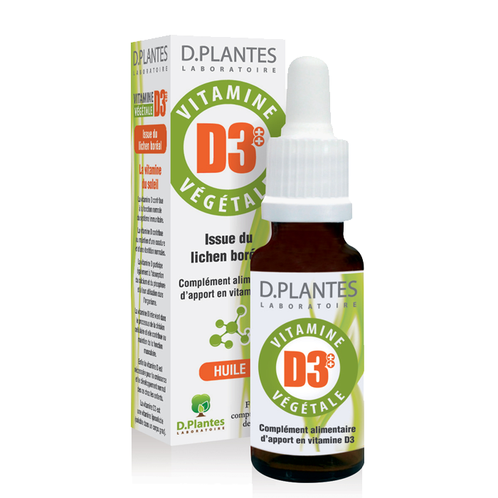 D PLANTES VITAMINE D3 VEGETALE 20ML
