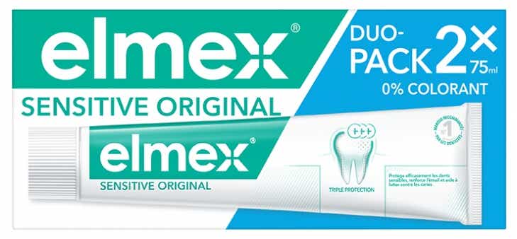 DENTIFRICE SENSITIVE 2X75ML