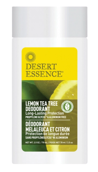 DESERT ESSENCE DEODORANT STICK MALALEUCA CITRON 70ML