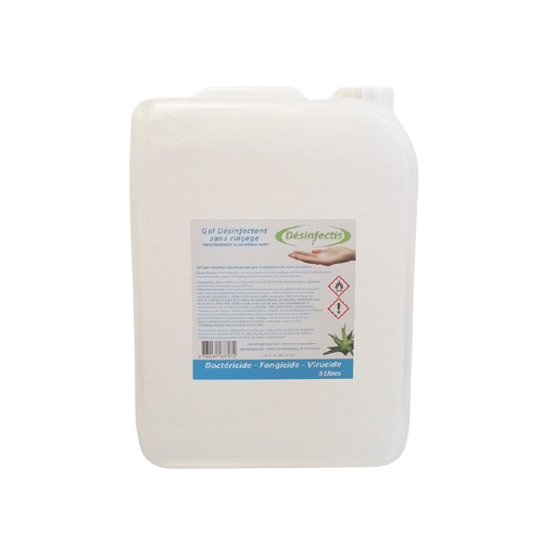 DESINFECTIS GEL DESINFECTANT SANS RINCAGE A L ALOE VERA 5L
