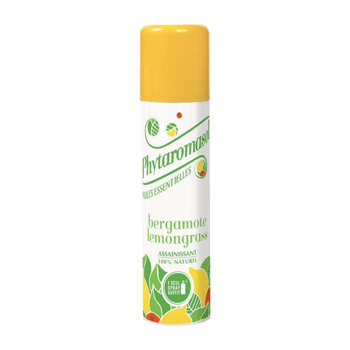 DIETAROMA PHYTAROMASOL ASSAINISSANT AUX ESSENCES DE PLANTES BERGAMOTE LEMONGRASS 250ML