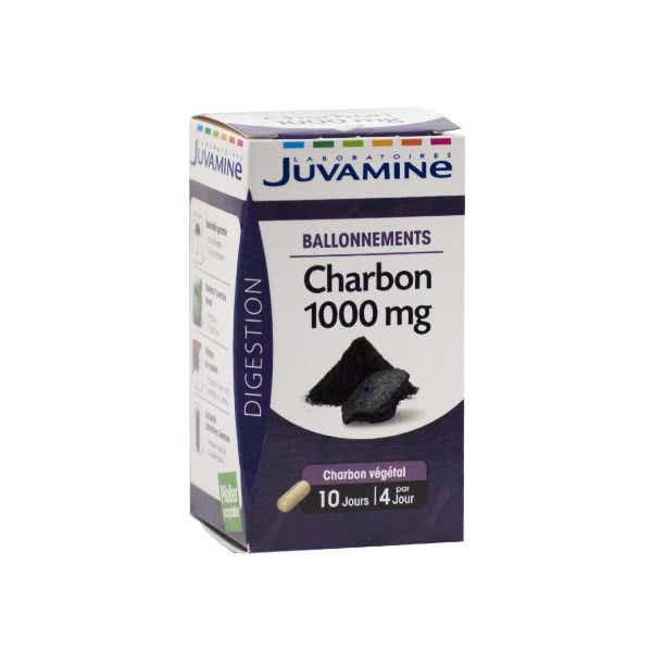 DIGESTION BALLONNEMENTS CHARBON 1000MG 40 COMPRIMES
