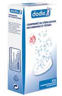 DODIE COMPRIMES EFFERVESCENTS DE STERILISATION A FROID 32 UNITES