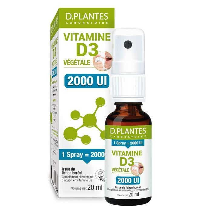 DPLANTES D3 VEGETALE 2000UI SPRAY 20ML