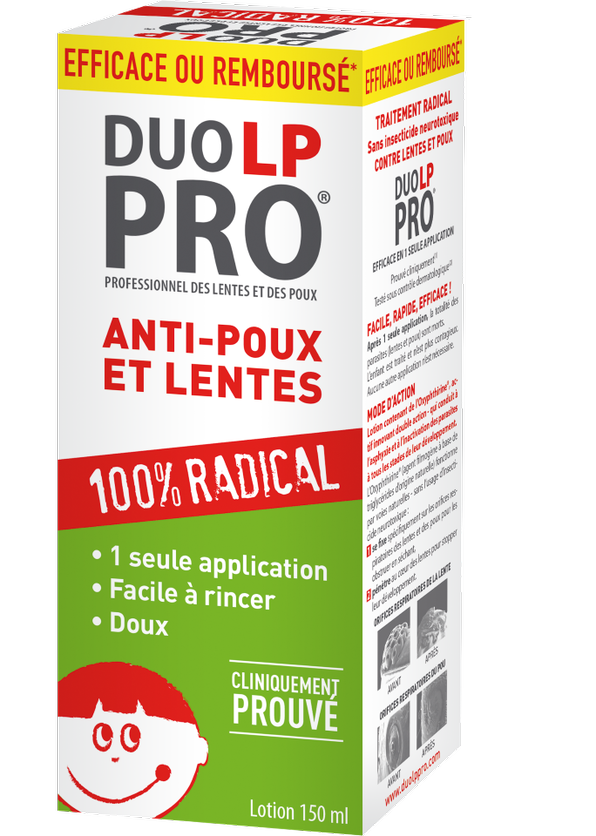 DUO LP PRO DUO LP PRO LOTION RADICALE LENTES ET POUX 150ML