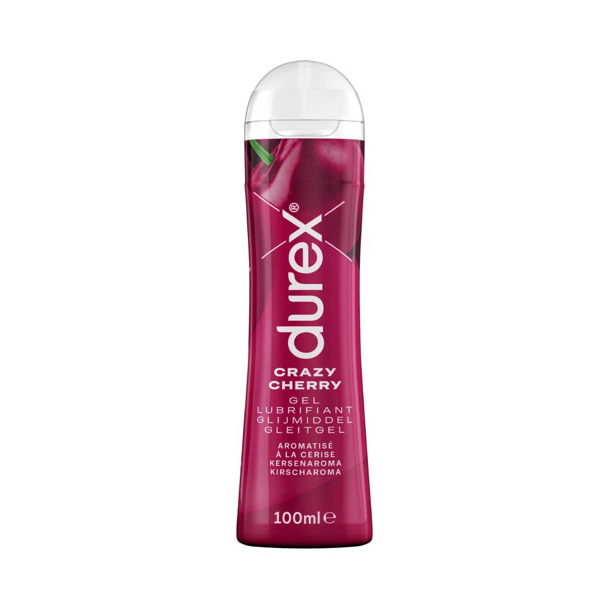 DUREX CRAZY CHERRY GEL LUBRIFIANT AROME CERISE 100ML