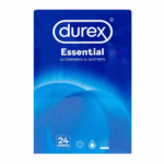 DUREX ESSENTIAL PRESERVATIFS EXTRA LUBRIFIES 24 UNITES