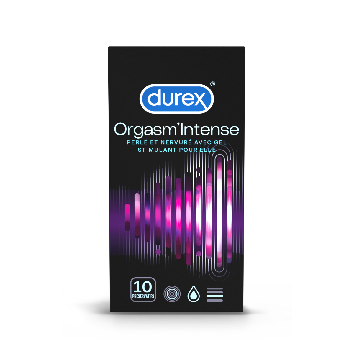 DUREX LOVE SEX ORGASM INTENSE 10 UNITES