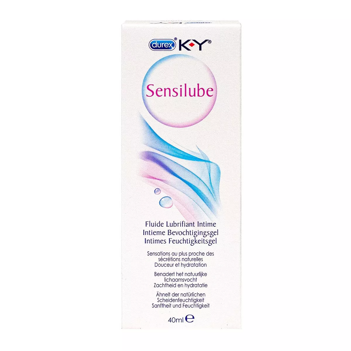 DUREX SENSILUBE FLUIDE LUBRIFIANT INTIME FLACON 40ML