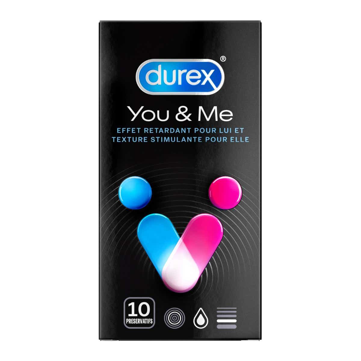 DUREX YOU ME 10 PRESERVATIFS