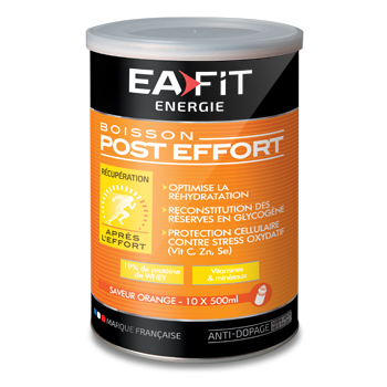 EAFIT BOISSON POST EFFORT SAVEUR ORANGE 500G