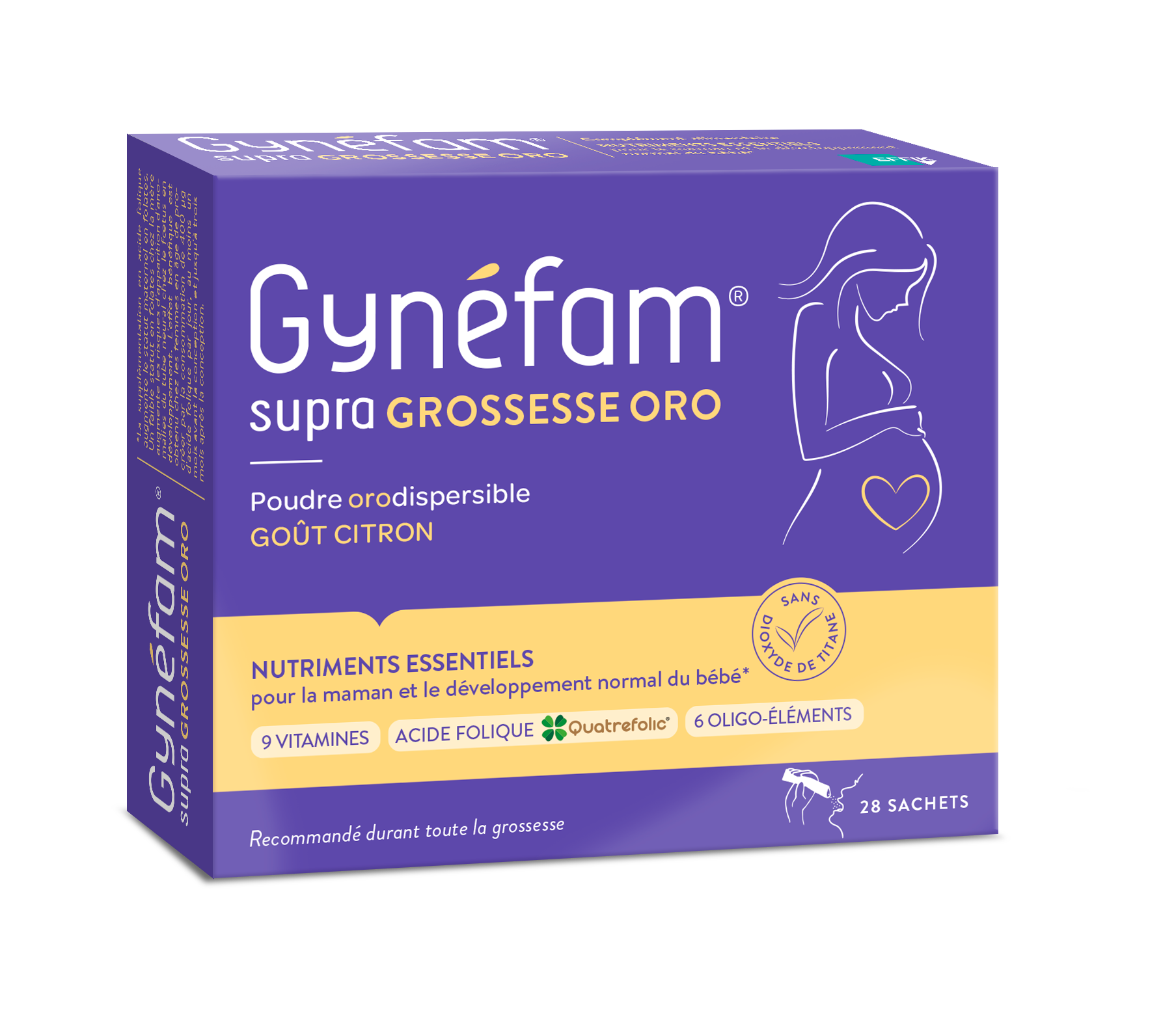 EFFIK GYNEFAM SUPRA GROSSESSE ORO 28 SACHETS