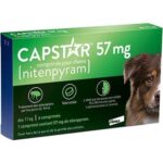 ELANCO CAPSTAR TRAITEMENT ANTI PUCES POUR GRANDS CHIENS 57MG 6 COMPRIMES