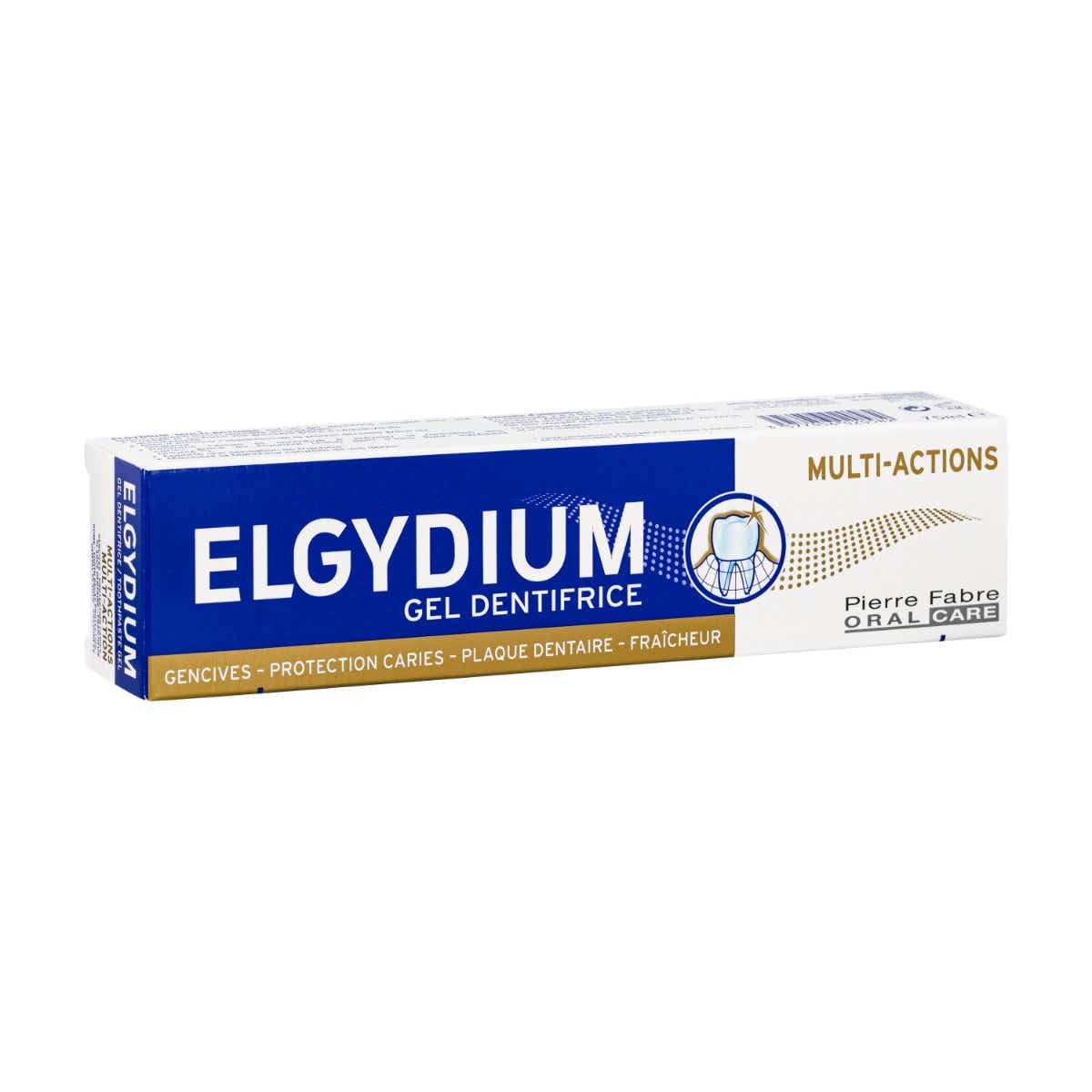 ELGYDIUM MULTI ACTIONS GEL DENTIFRICE 75ML