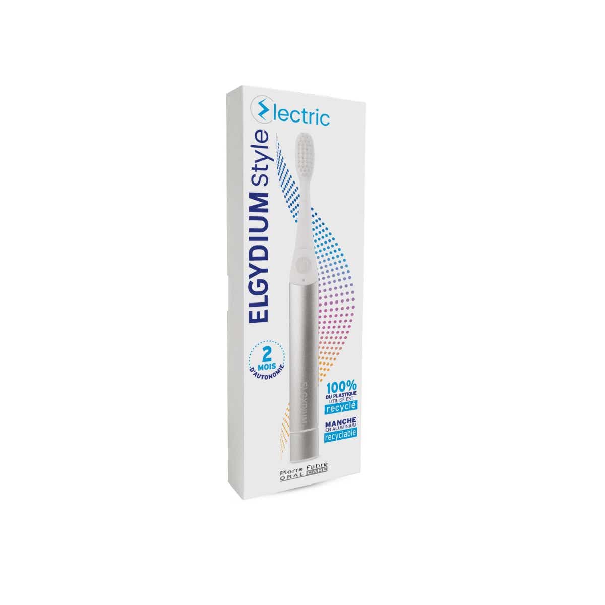 ELGYDIUM STYLE BROSSE A DENTS ELECTRIQUE SILVER
