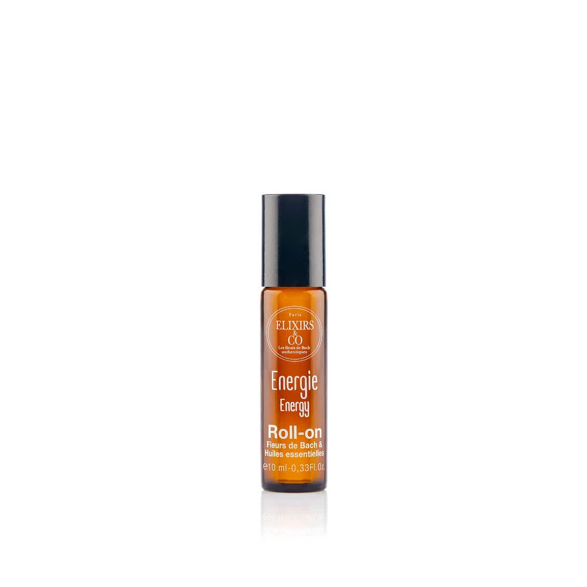 ELIXIRS CO ENERGIE ROLL ON AUX FLEURS DE BACH ET HUILES ESSENTIELLES 10ML