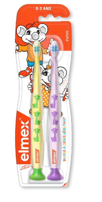 ELMEX 2 BROSSES A DENTS DEBUTANT SOUPLE 0 3 ANS