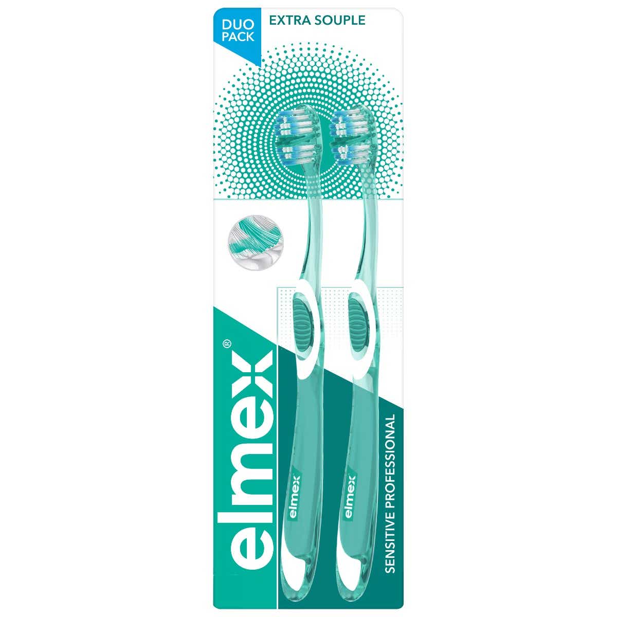 ELMEX BROSSE A DENTS SENSITIVE 2 UNITES