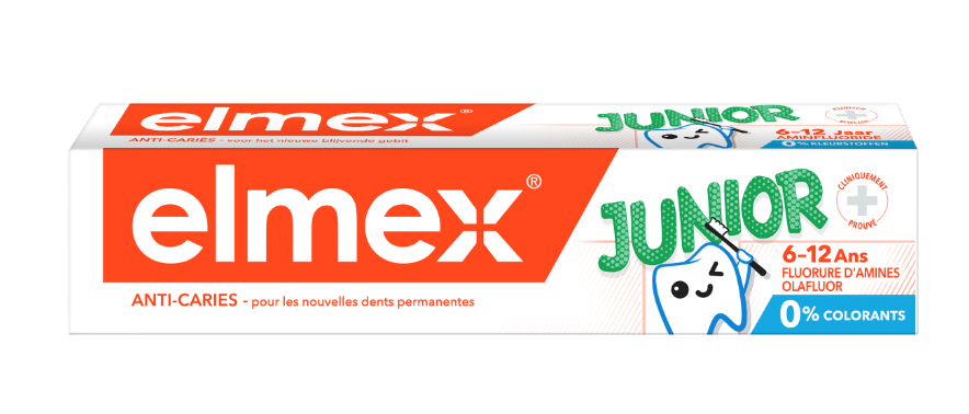 ELMEX DENTIFRICE JUNIOR 7 A 12 ANS 75ML