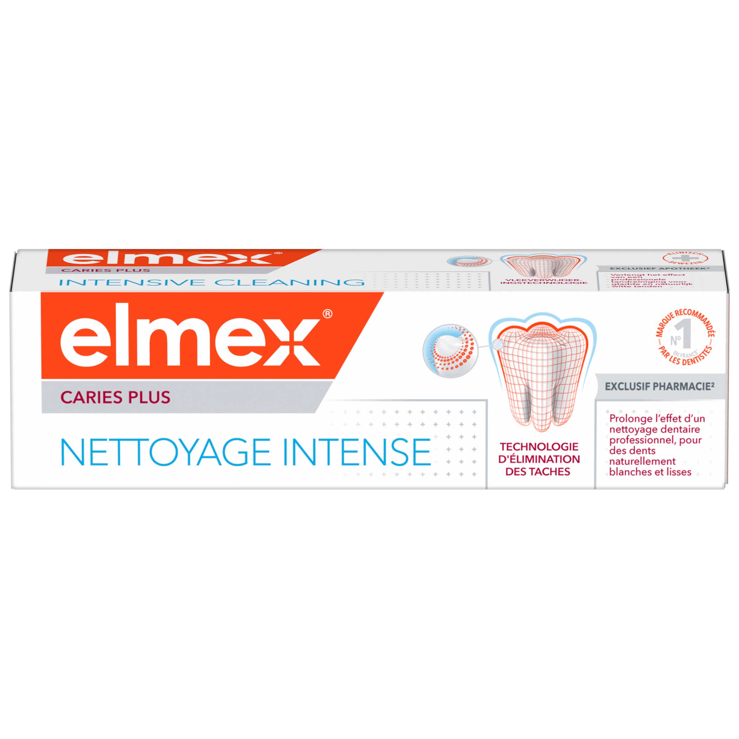 ELMEX DENTIFRICE NETTOYAGE INTENSE 50ML