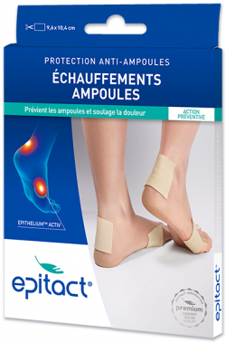 EPITACT PROTECTION ANTI AMPOULES ECHAUFFEMENTS 10X10CM