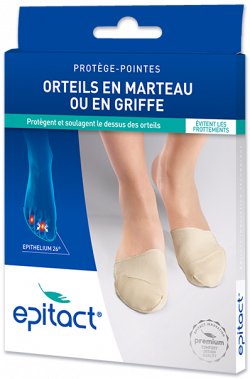 EPITACT PROTEGE POINTES ORTEILS EN MARTEAU TAILLE L 1 PAIRE