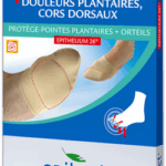 EPITACT PROTEGE POINTES PLANTAIRES ORTEILS DOULEURS PLANTAIRES ET CORS DORSAUX TAILLE M 1 PAIRE