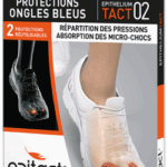 EPITACT SPORT PROTECTIONS ONGLES BLEU TAILLE S 2 UNITES 1