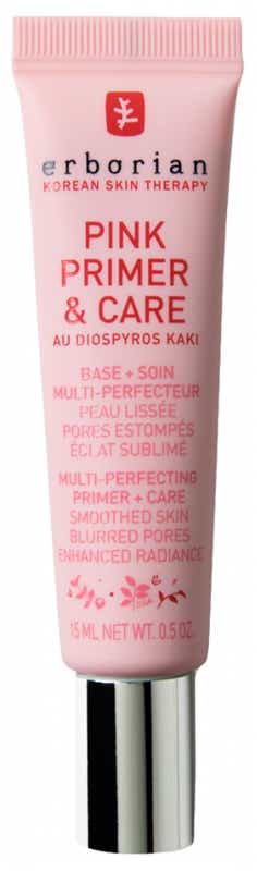 ERBORIAN PINK PRIMER CARE AU DIOSPYROS KAKI BASE DE TEINT ET SOIN PERFECTEUR 15ML