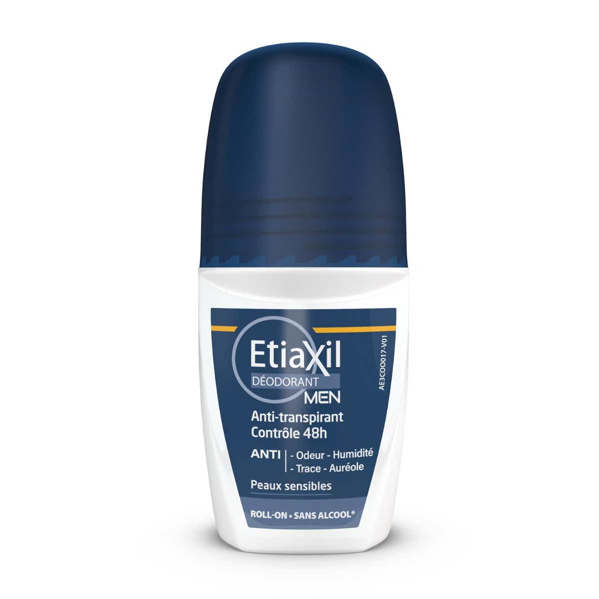 ETIAXIL DEODORANT ROLL ON MEN ANTI TRANSPIRANT CONTROLE 48H 50ML