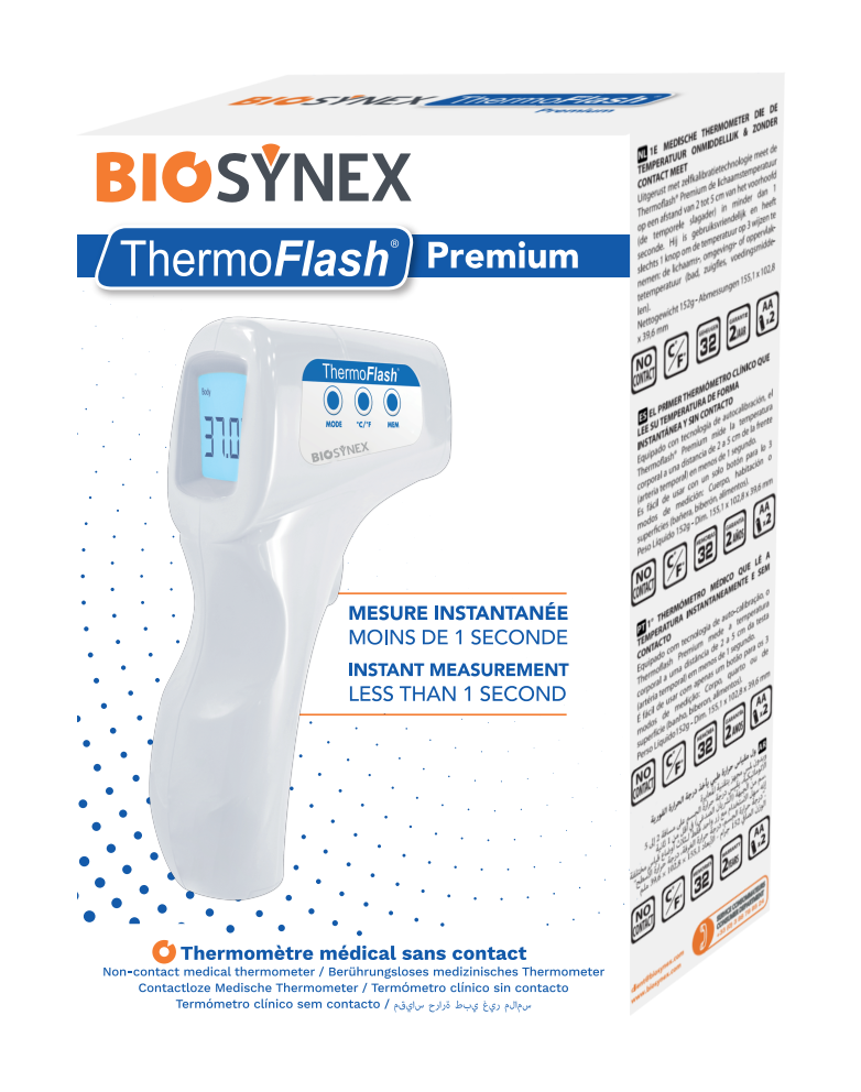 EXACTO THERMOMETRE THERMOFLASH PREMIUM COULEUR ALEATOIRE