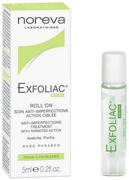 EXFOLIAC ROLL ON ANTI IMPERFECTIONS PEAUX A PROBLEMES 5ML