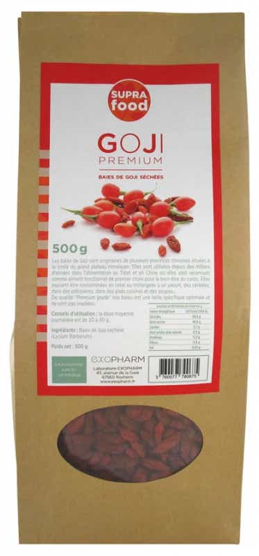 EXOPHARM BAIES DE GOJI PREMIUM 500G