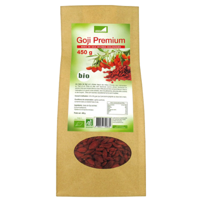EXOPHARM BAIES DE GOJI SECHEES BIO 450G