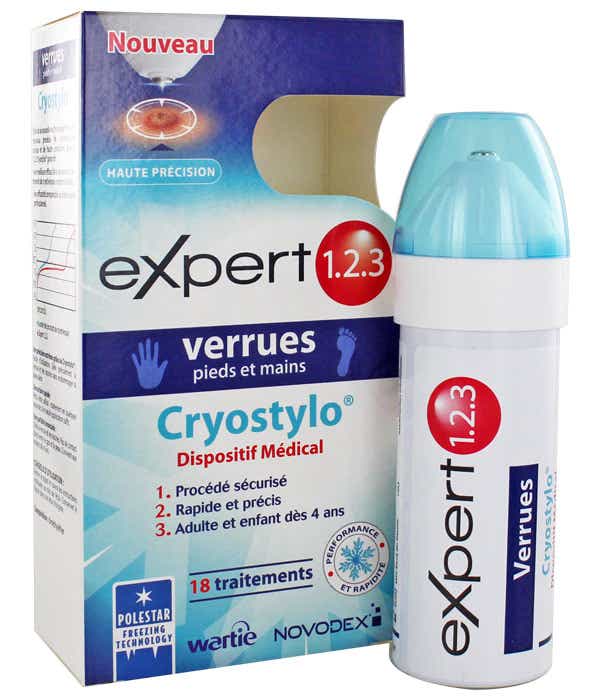 EXPERT 1 2 3 CRYOSTYLO VERRUES MAINS ET PIEDS 50ML