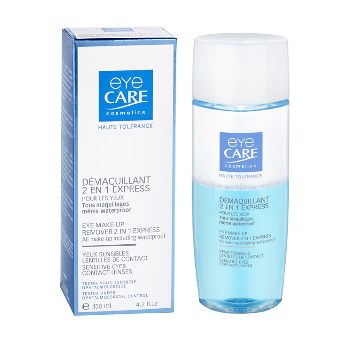 EYE CARE DEMAQUILLANT 2 EN 1 EXPRESS POUR LES YEUX 150ML