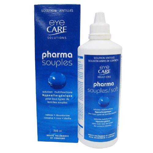 EYE CARE PHARMA SOUPLES SOLUTION MULTIFONCTIONS 360ML