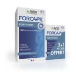 FORCAPIL CHEVEUX ET ONGLES FORTIFIANT 180 GELULES 60 GELULES OFFERTES