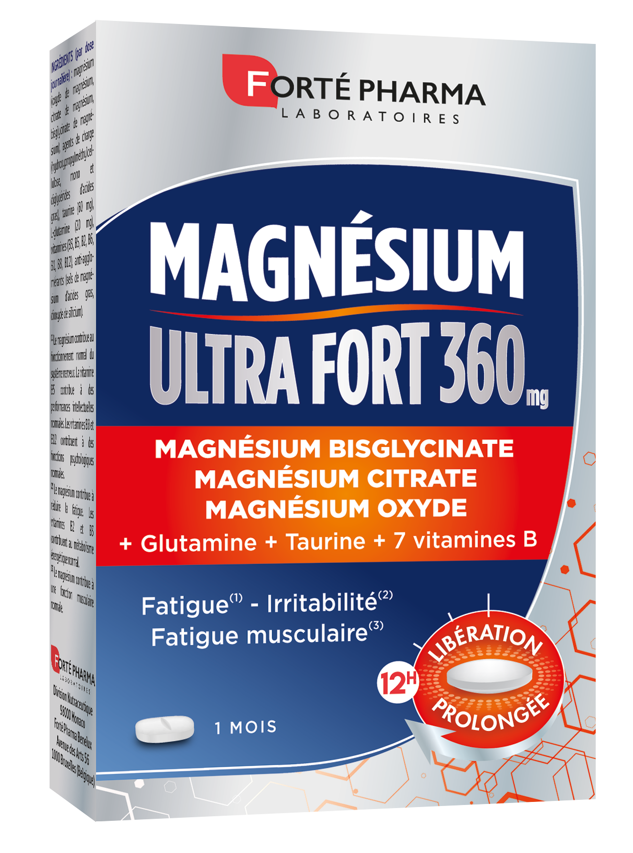 FORTE PHARMA MAGNESIUM ULTRA FORT LIBERATION PROLONGEE 30 COMPRIMES