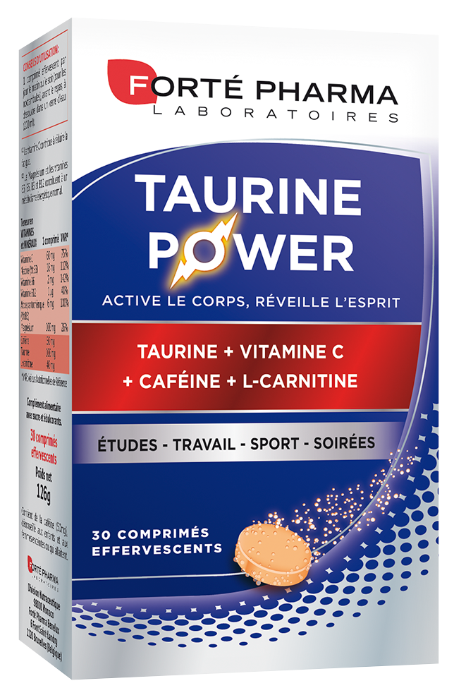 FORTE PHARMA TAURINE POWER 30 COMPRIMES EFFERVESCENTS