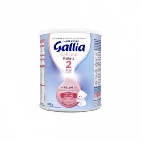 GALLIA CALISMA RELAIS LAIT EN POUDRE 2EME AGE DE 6 A 12 MOIS 400G