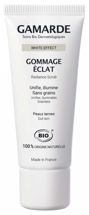 GAMARDE WHITE EFFECT GOMMAGE ECLAT BIO 40ML
